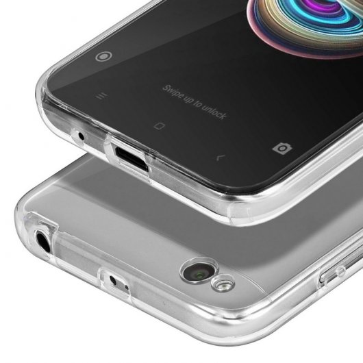 Avizar Funda Doble Transparente para Xiaomi Redmi 5A