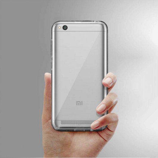 Avizar Funda Doble Transparente para Xiaomi Redmi 5A