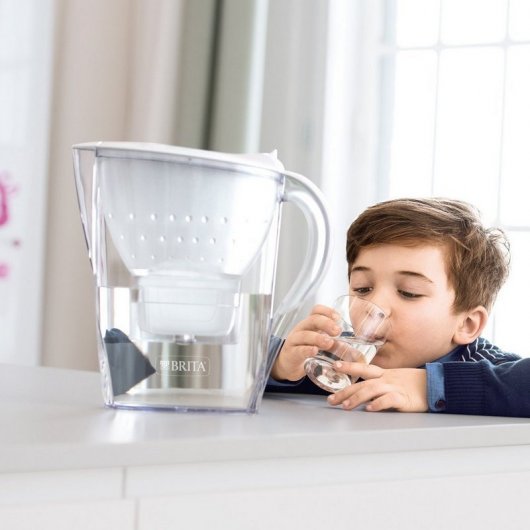 Brita Marella Blanca + 6 Filtros Maxtra