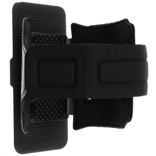 Avizar Bracalete Desportiva + Capa Extraível Preta para Samsung Galaxy S8 Plus