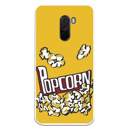 Be Unique Funda Gel Palomitas para Pocophone F1