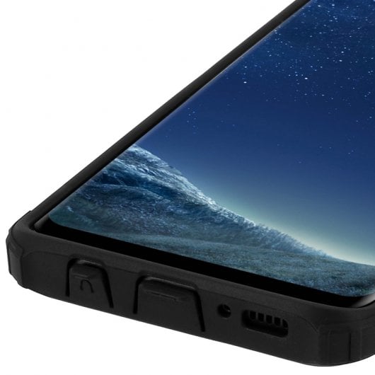 Avizar Defender II Funda Antigolpes Negra para Samsung Galaxy S8