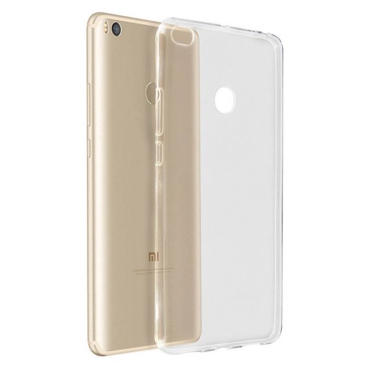Avizar Funda de Silicona Transparente para Xiaomi Mi Max 2