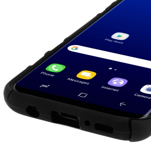 Avizar Funda Protección Integral Negra para Samsung Galaxy S8