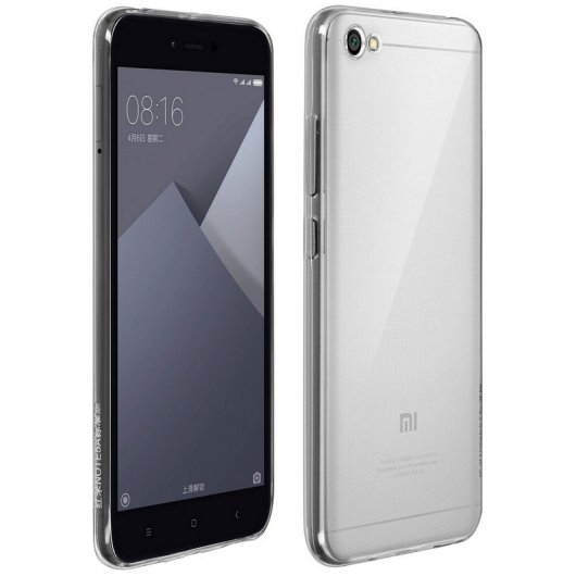 Avizar Funda Silicona Transparente para Xiaomi Redmi Note 5A