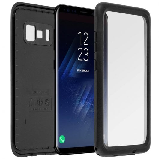 Avizar Funda Impermeable IP68 10 Metros Negra para Samsung Galaxy S8 Plus