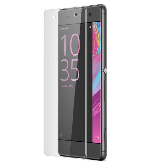 Muvit MFX Protector Cristal Templado con Bordes Curvos para Sony Xperia XA