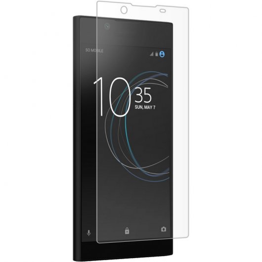 Muvit Protector Cristal Templado con Bordes Curvos para Sony Xperia L1