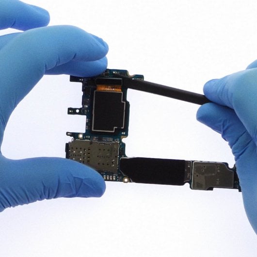 Caméra arrière de remplacement Clapio avec bande de connexion pour Samsung Galaxy Note 8