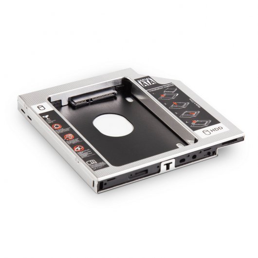 Owlotech Conversor CD/DVD-ROM a HDD/SSD SATA 2.5" 9.5mm