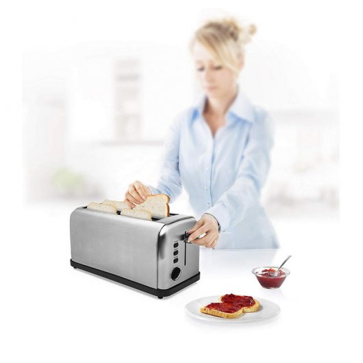 Princess 142389 Tostadora de Doble Ranura 1500W