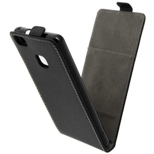 Avizar Funda Vertical Negra para Huawei P9 Lite