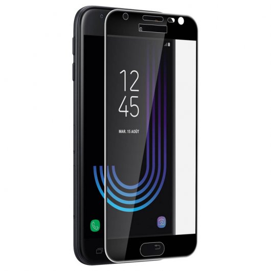 Avizar Cristal Templado con Borde Negro para Samsung Galaxy J3 2017