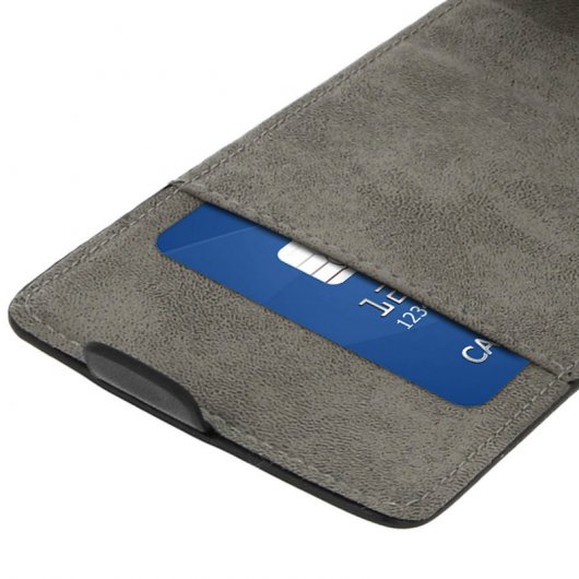 Avizar Funda Vertical Negra para Sony Xperia XZ