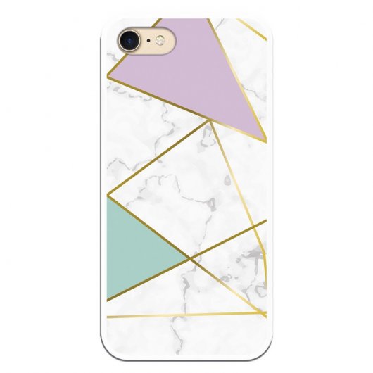 Be Unique Funda Gel Mármol para iPhone 7/8