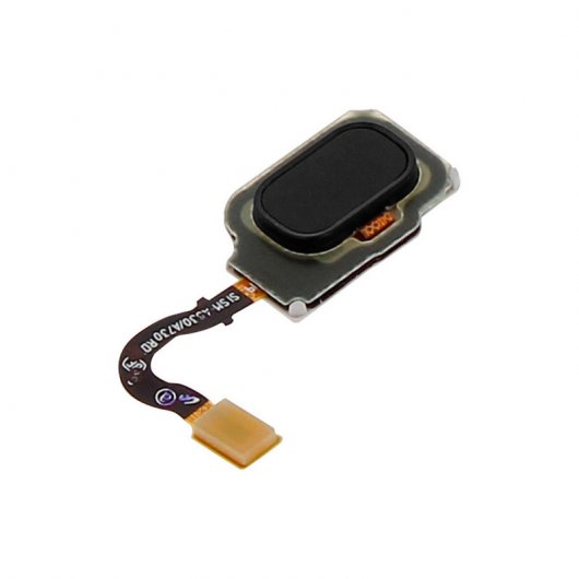 Avizar Botão Home Preto com Fita de Conexão de Substituição para Samsung Galaxy A8