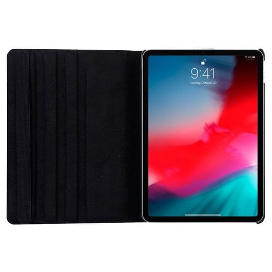Cool Funda Giratoria Polipiel Negra para Apple iPad Pro 11"