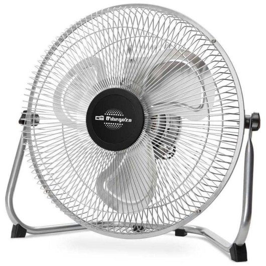 Ventilateur de Sol Orbegozo PW 1230 45W 30cm 3 Vitesses Inclinable Sécurité Antichute