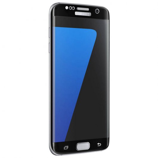 Avizar Protector Cristal Templado Curvo Bordes Negros para Samsung Galaxy S7 Edge