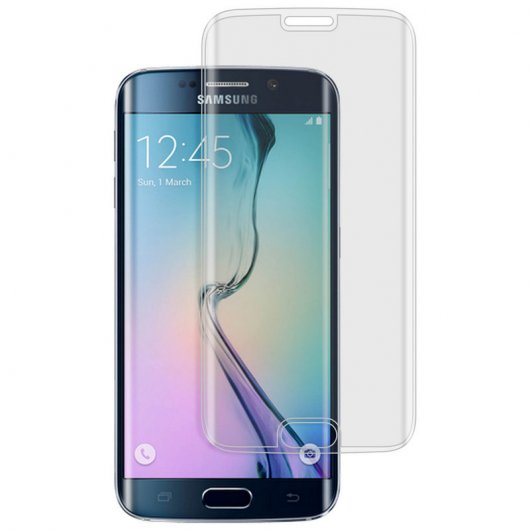 Avizar Protector Cristal Templado Curvo para Samsung Galaxy S6 Edge