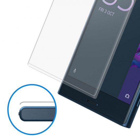 Avizar Protector Cristal Templado Curvo para Sony Xperia XZ