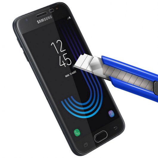 Avizar Protector Cristal Templado para Samsung Galaxy J7 2017