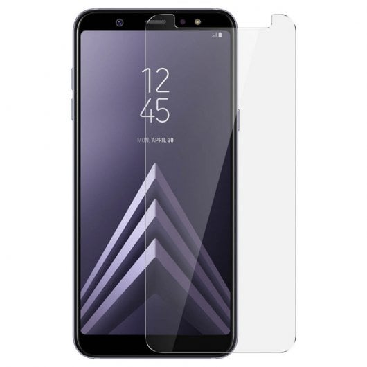 Protecteur en verre trempé Avizar pour Samsung Galaxy A6 Plus