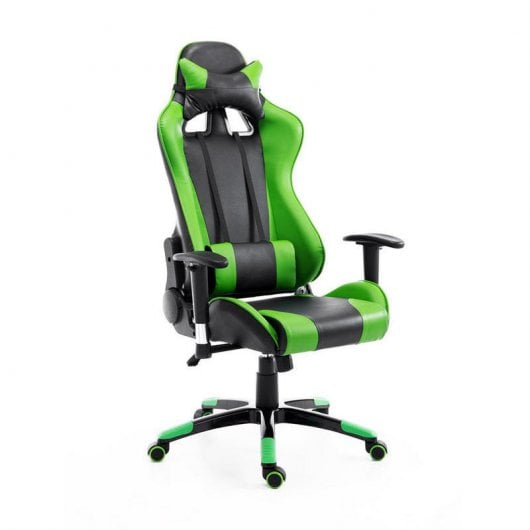 HomCom Silla Gaming Verde