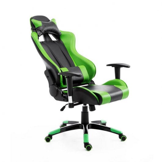 HomCom Silla Gaming Verde