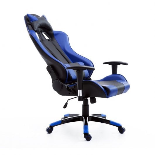 HomCom Silla Gaming Azul