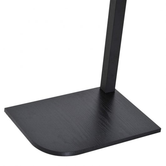 Homcom Mesa Esquinera Oficina 155x130x76cm Negra