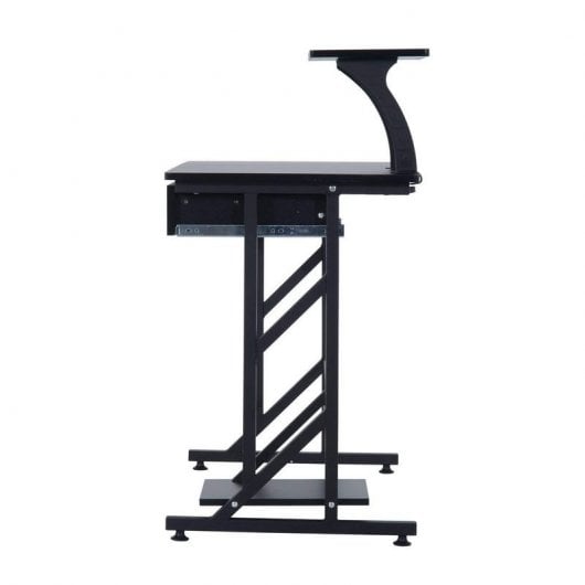 Homcom Mesa Oficina 90x50x95cm Negra