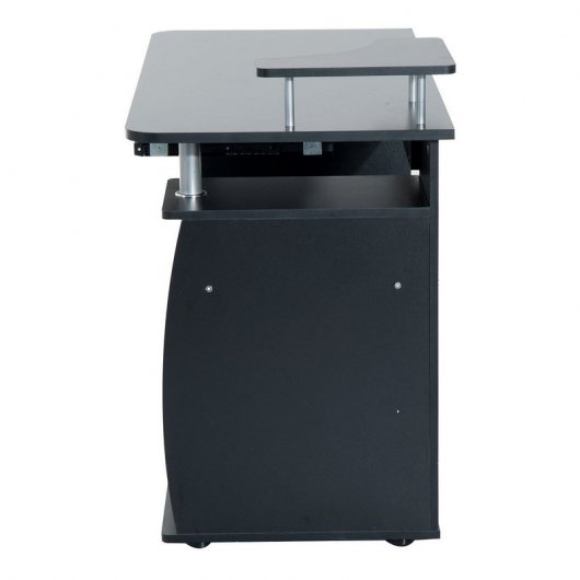 Homcom Mesa de Escritório 120x55x85cm Preta