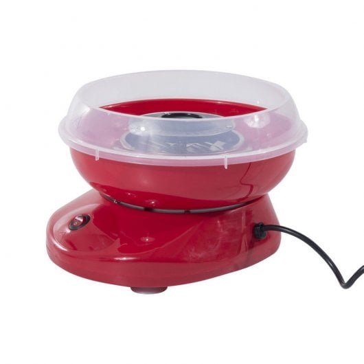 Homcom 800-016RD Máquina de Algodón de Azúcar Rojo