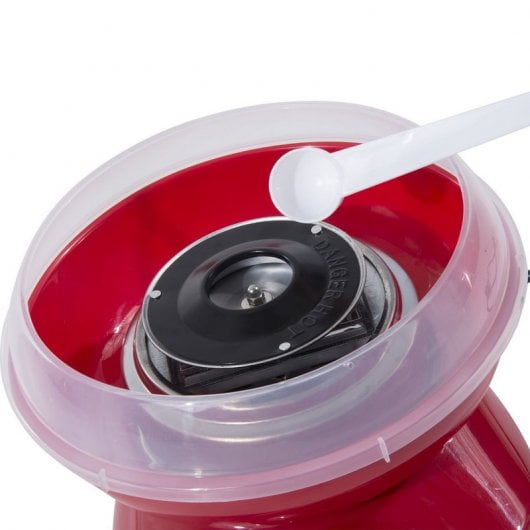 Homcom 800-016RD Máquina de Algodón de Azúcar Rojo