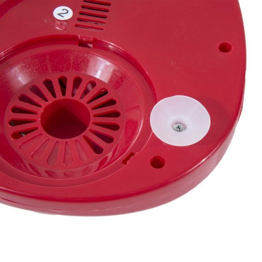 Homcom 800-016RD Máquina de Algodón de Azúcar Rojo