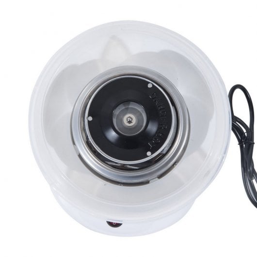 Homcom 800-016WT Máquina de Algodón de Azúcar Blanco