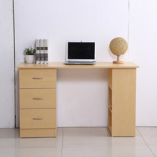 Homcom Mesa de Escritório 120x49x72cm Madeira