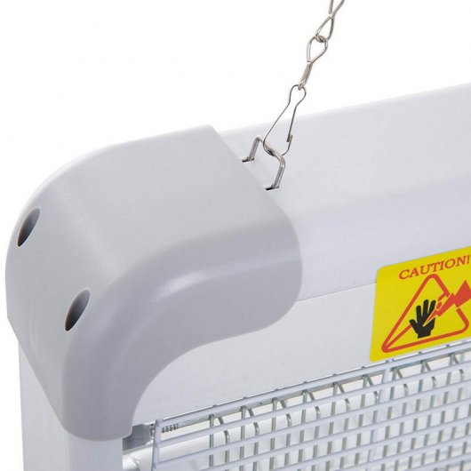 Outsunny Lámpara Anti-Insectos Eléctrica LED UV 20W