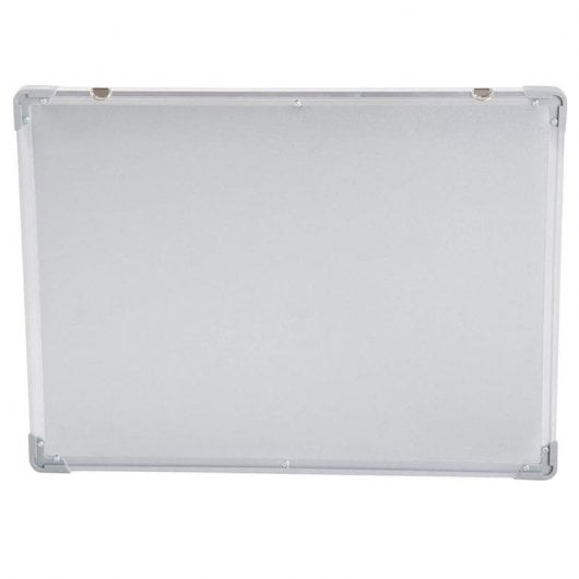 Homcom Pizarra Magnética con 10 Imanes/1 Borrador/4 Rotuladores 60x45cm Blanca