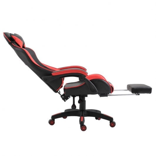 Vinsetto Silla Gaming Ergonómica Respaldo Alto Rojo/Negro