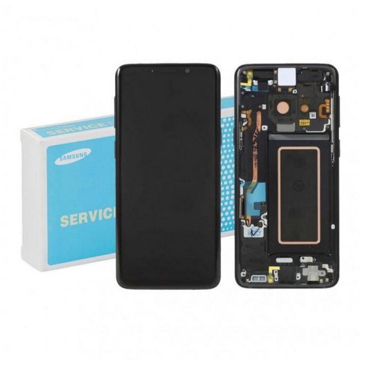 Samsung Repuesto Pantalla LCD/Táctil Original Negro para Samsung Galaxy S9