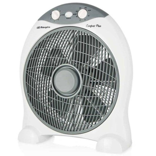 Ventilador de Suelo Orbegozo BF 1030 45W 3 Velocidades Silencioso Temporizador Asa Transporte