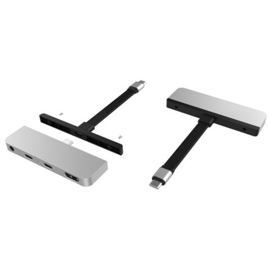 HyperDrive Hub Multipuerto USB-C Plata para iPad Pro