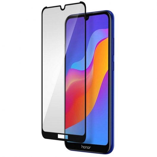 Avizar Protector Cristal Templado Borde Negro para Honor 8A