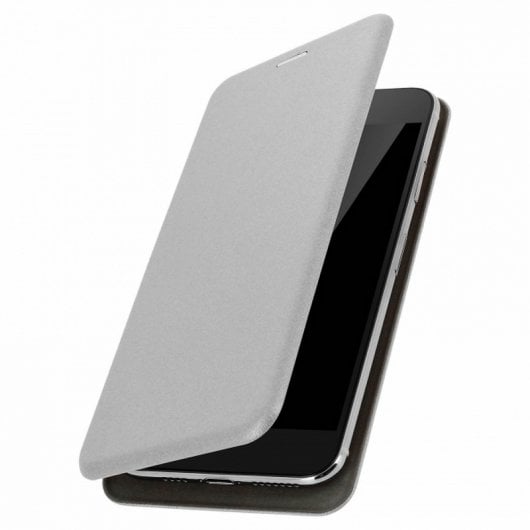 Avizar Book Case mit Slide Grau für Smartphones von 5,4" bis 6"
