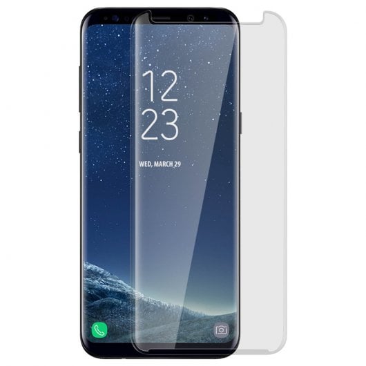 Avizar Hartglasschutz mit gebogenen Kanten für Samsung Galaxy S8 Plus