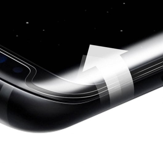 Avizar Hartglasschutz mit gebogenen Kanten für Samsung Galaxy S8 Plus