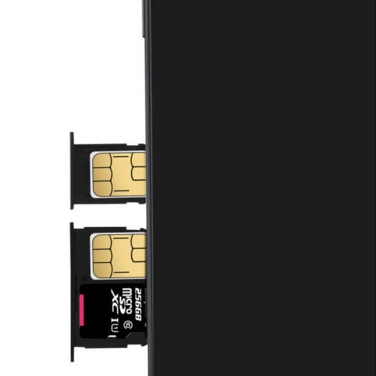 Vassoi sostitutivi per schede Nano SIM neri Avizar per Samsung Galaxy J3 2017