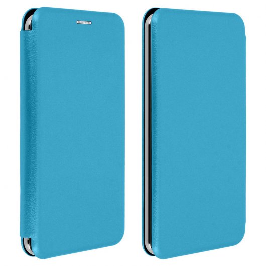 Custodia a libro Avizar con Slide Blu per Smartphone da 4,8" a 5,3"